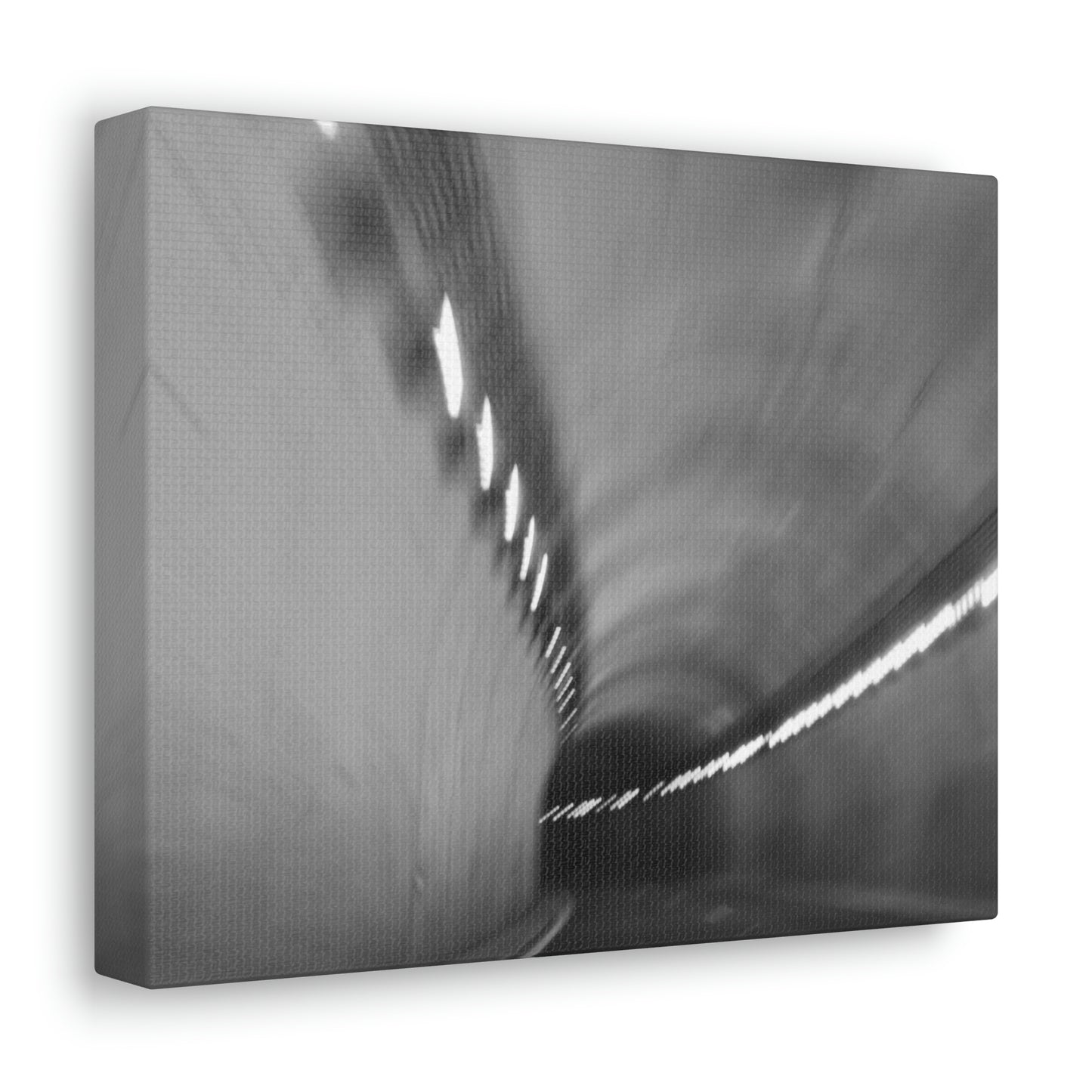Tunnel Vision Canvas; Grey Scale Photography Canvas