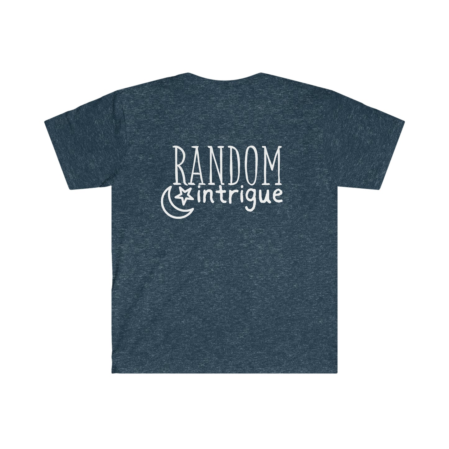 Random Intrigue Brand T-Shirt; SoftStyle T-Shirt