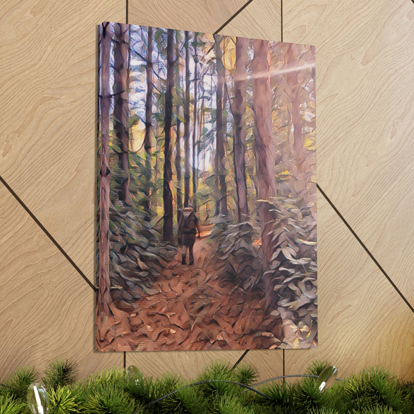 Into The Unknown, Nature Photography Canvas; Hiking Photography Print