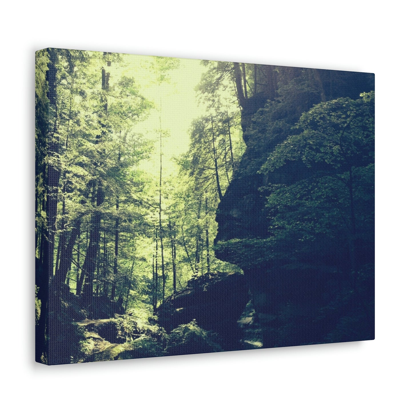 Breathe Canvas; Nature Photography Canvas; Hocking Hills Photography