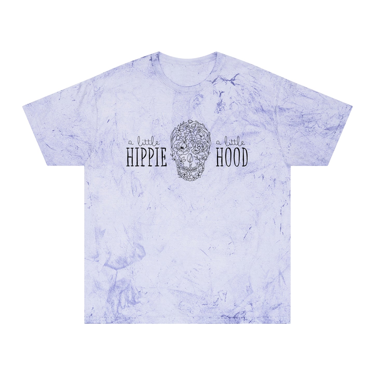 A Little Hippie, A Little Hood Color Blast T-shirt