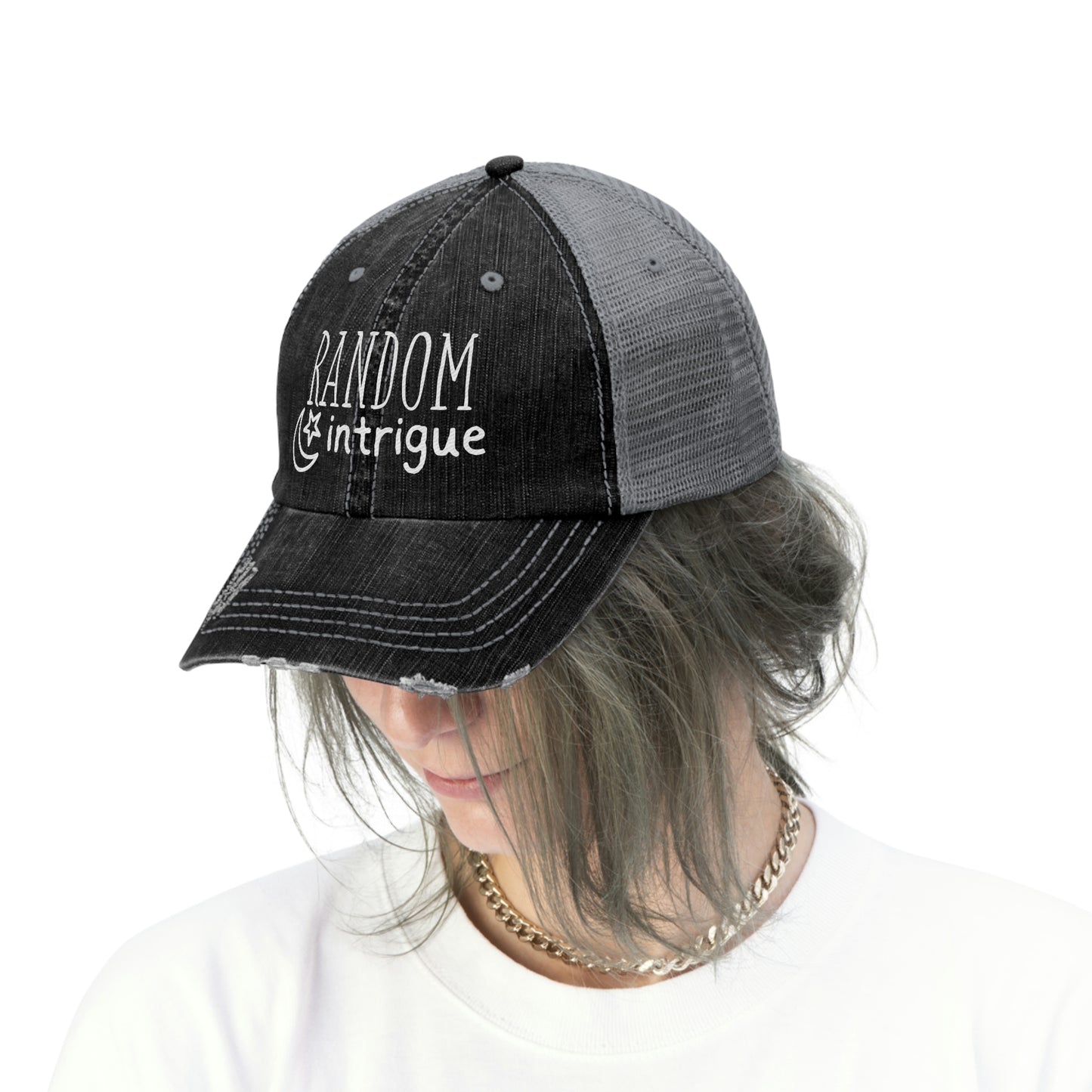 Random Intrigue Trucker Hat