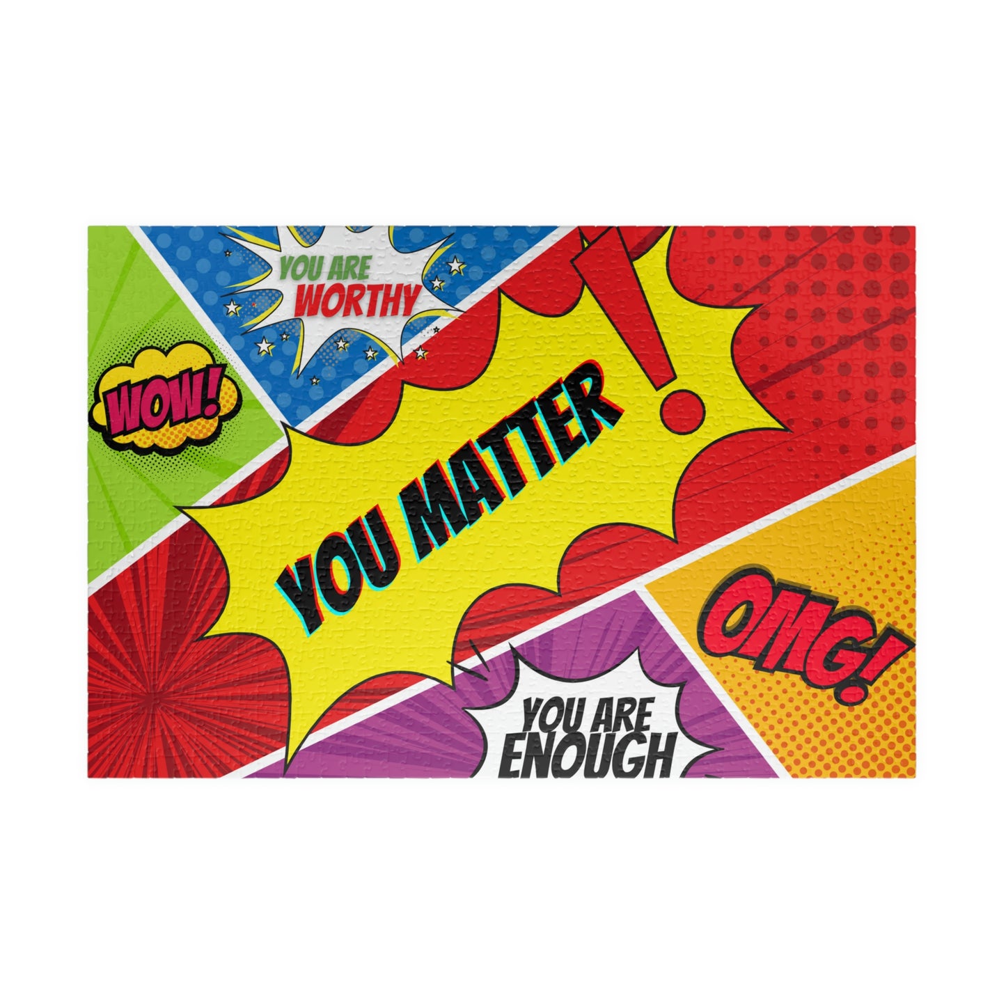 You Matter Comic Book Style Puzzle