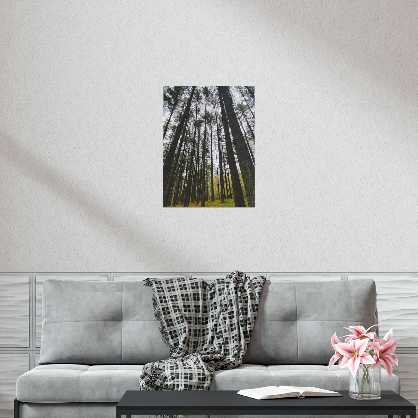 Lost in the Trees Premium Matte Poster, Nature Photography