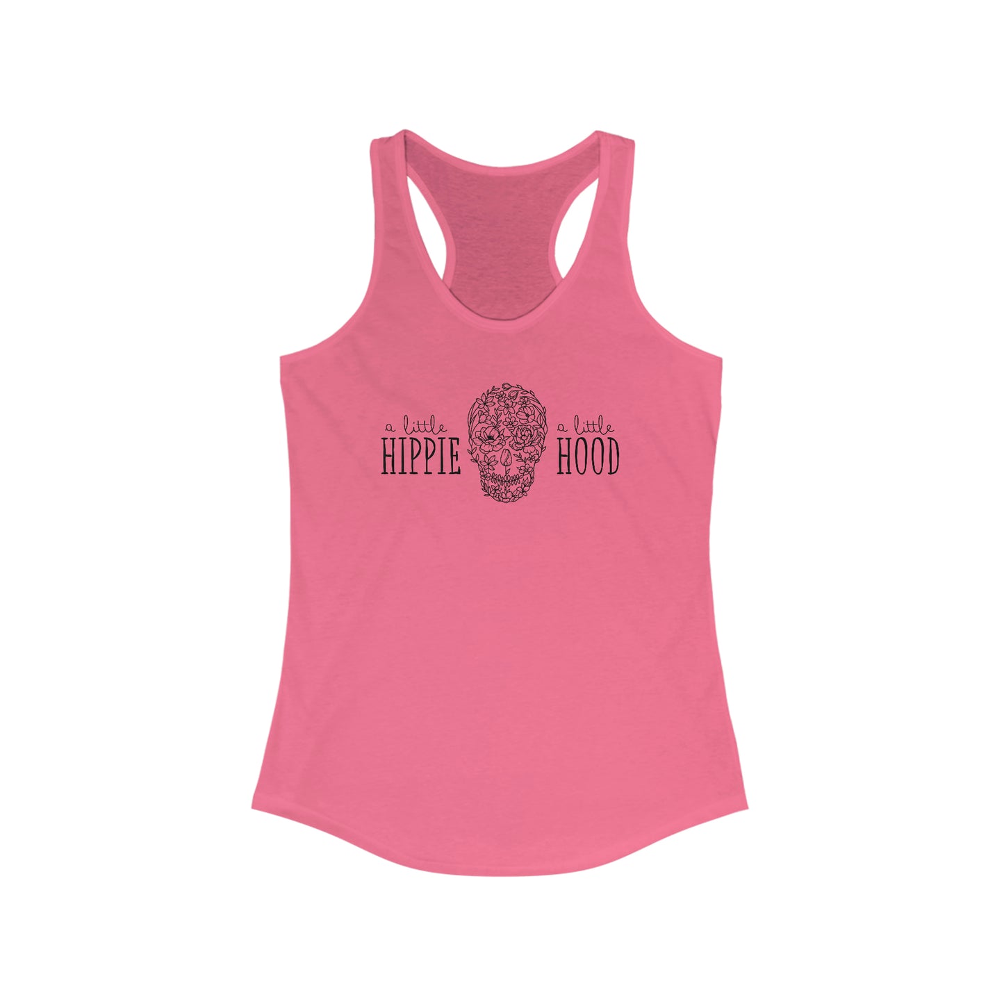 Little Hippie, Little Hood Racerback Tank