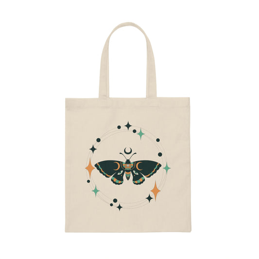 Transformation Moth/Butterfly Bag; Durable Tote Bag