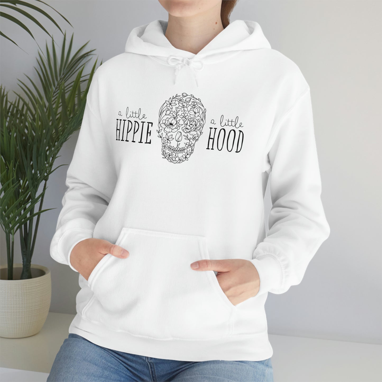 A Little Hippie, A Little Hood Hoodie