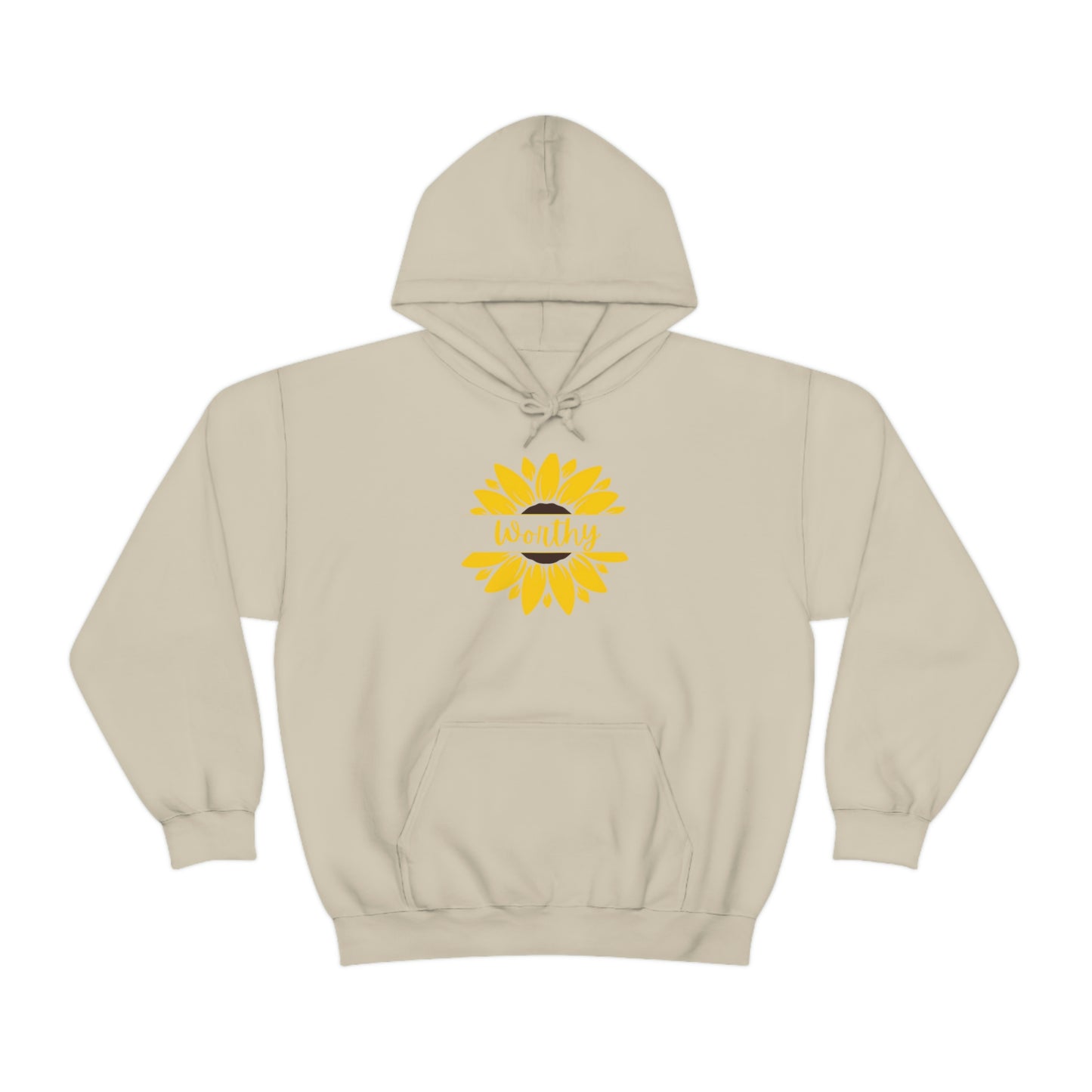 Worthy Sunflower Hooded Sweatshirt; Worthy Sunflower Hoodie