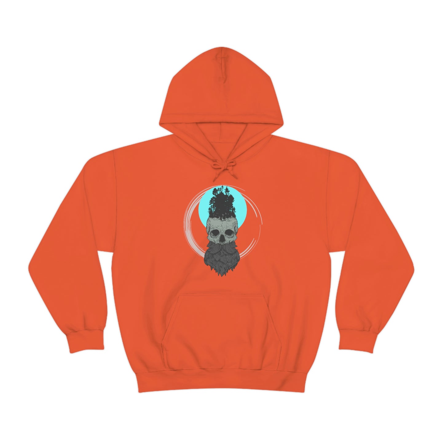 Big and Bearded Hoodie; Bearded Skull Hoodie