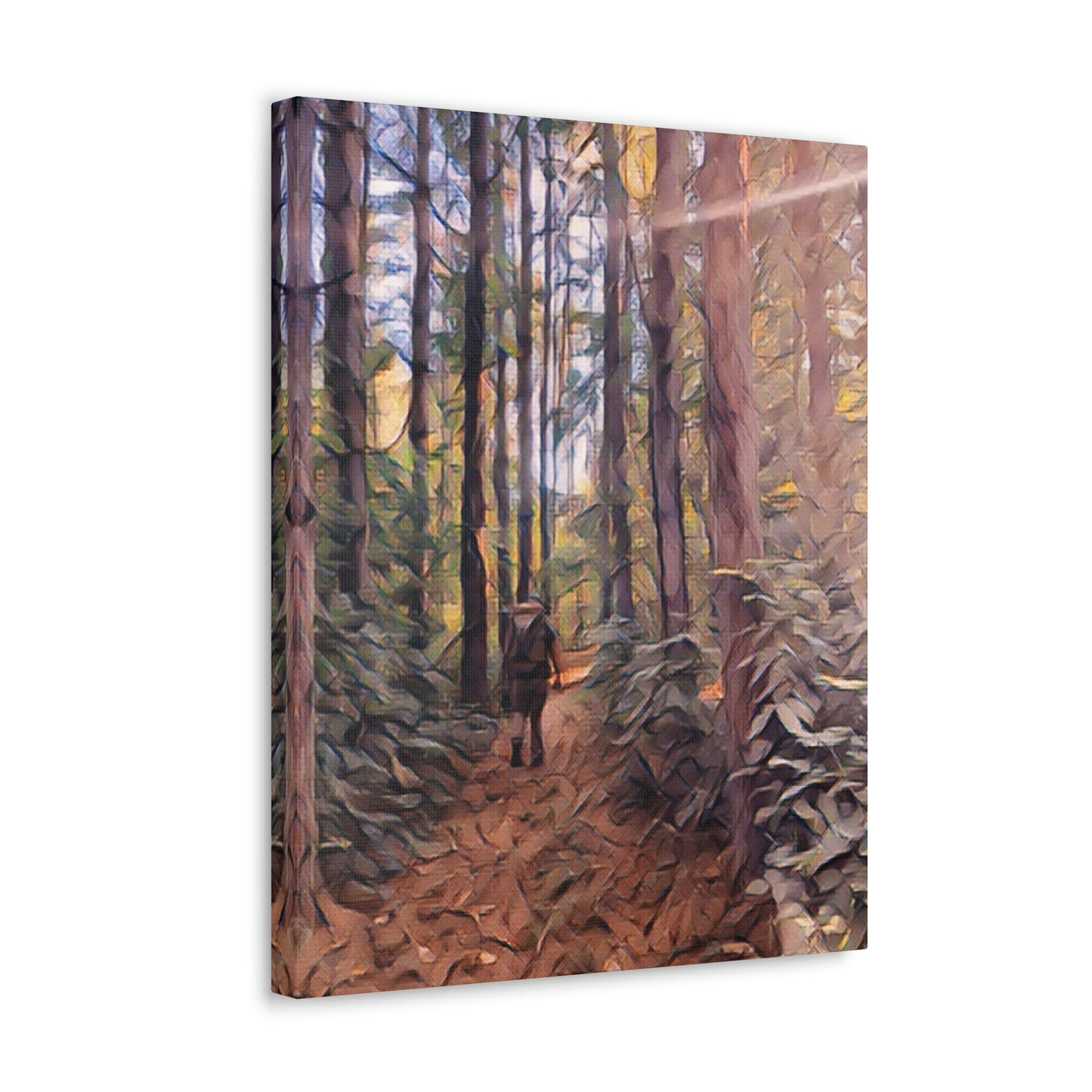 Into The Unknown, Nature Photography Canvas; Hiking Photography Print