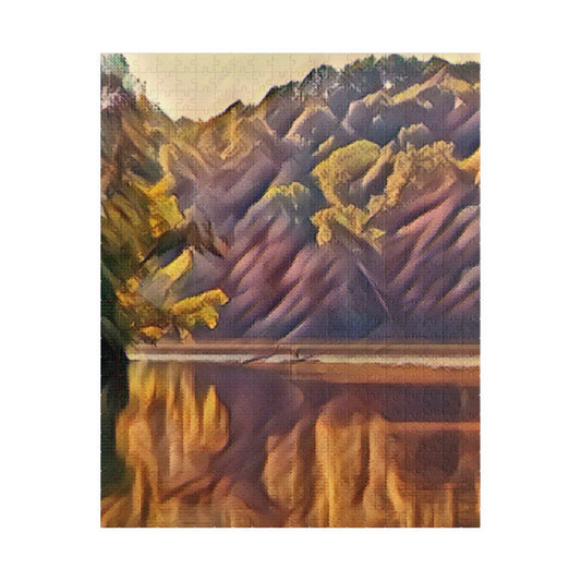 Reflection Puzzle; Lakeview Puzzle