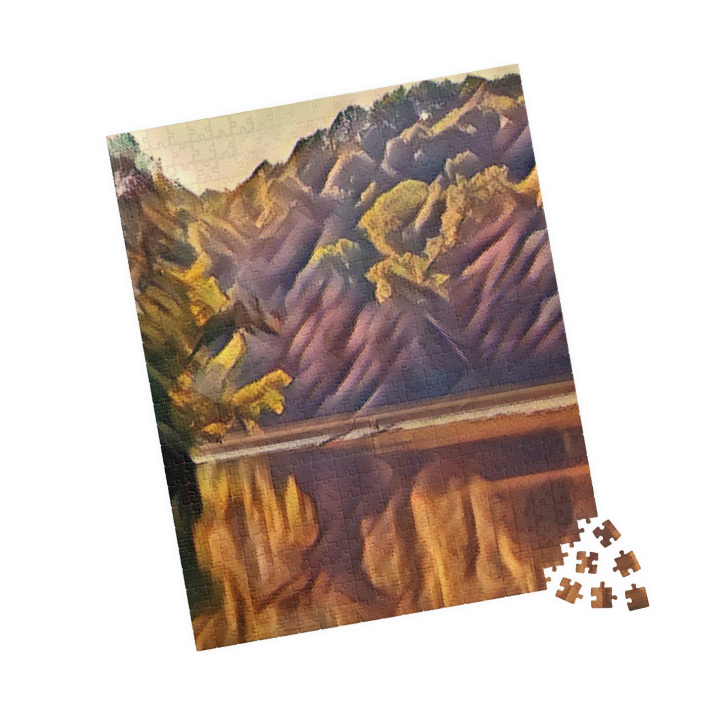 Reflection Puzzle; Lakeview Puzzle