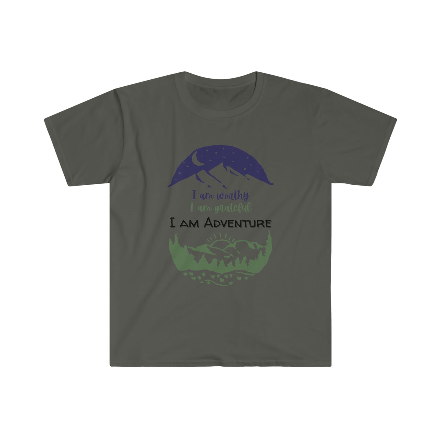 I am Adventure T-Shirt; Hiking Adventure Soft T-Shirt