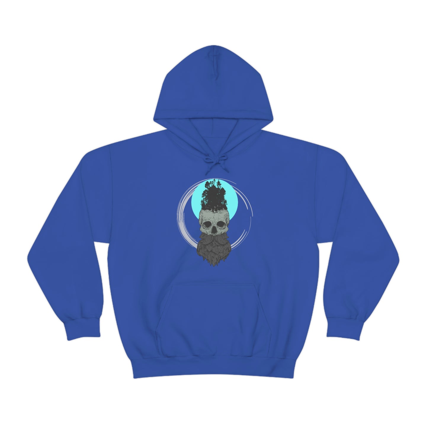 Big and Bearded Hoodie; Bearded Skull Hoodie