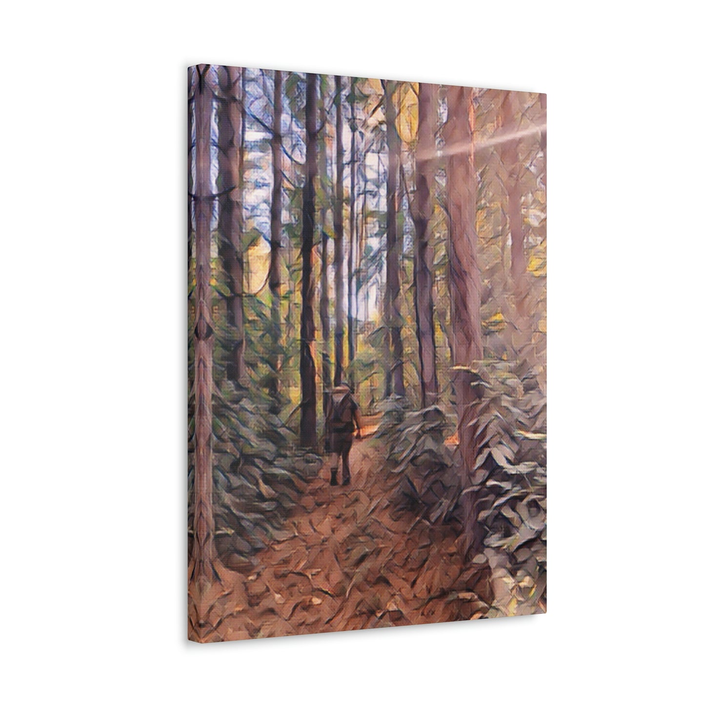 Into The Unknown, Nature Photography Canvas; Hiking Photography Print