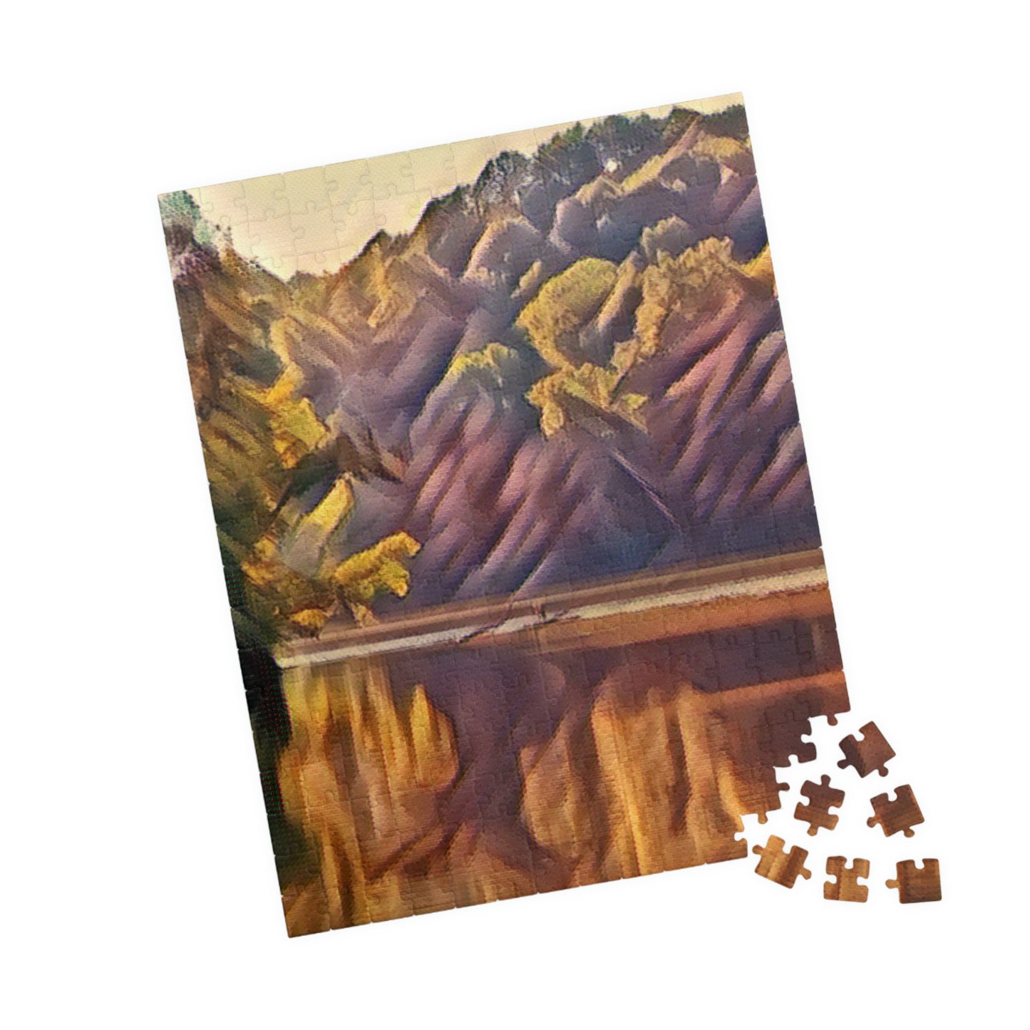 Reflection Puzzle; Lakeview Puzzle