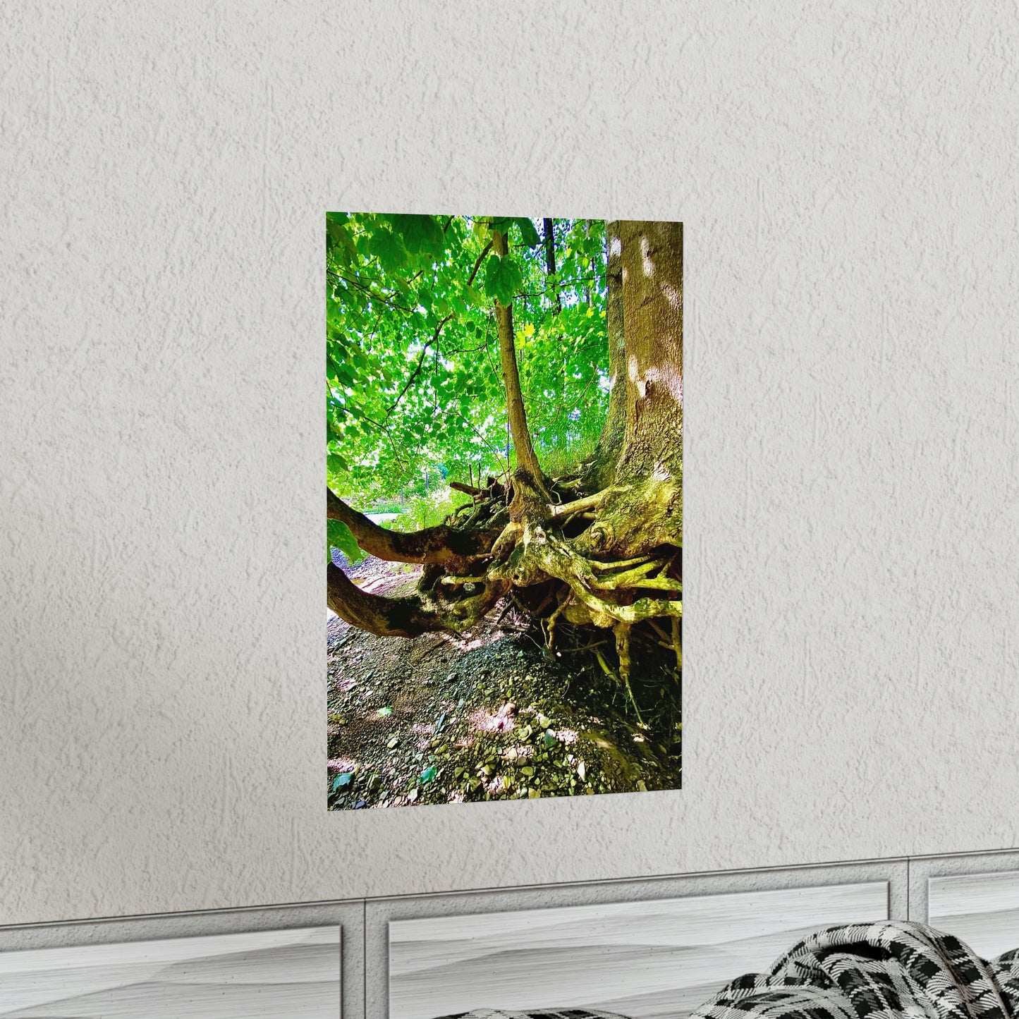 I Shall Grow Strong Premium Matte Poster, Nature Photography Poster