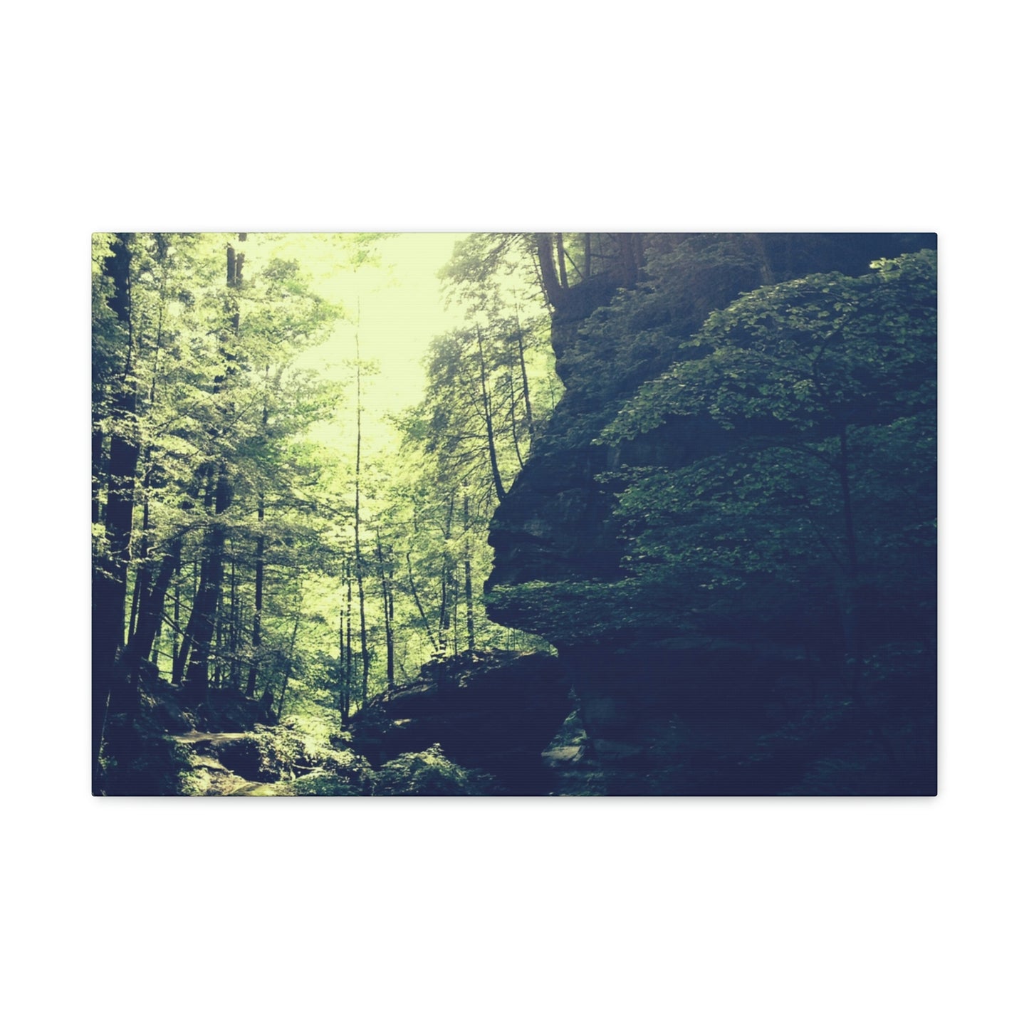 Breathe Canvas; Nature Photography Canvas; Hocking Hills Photography