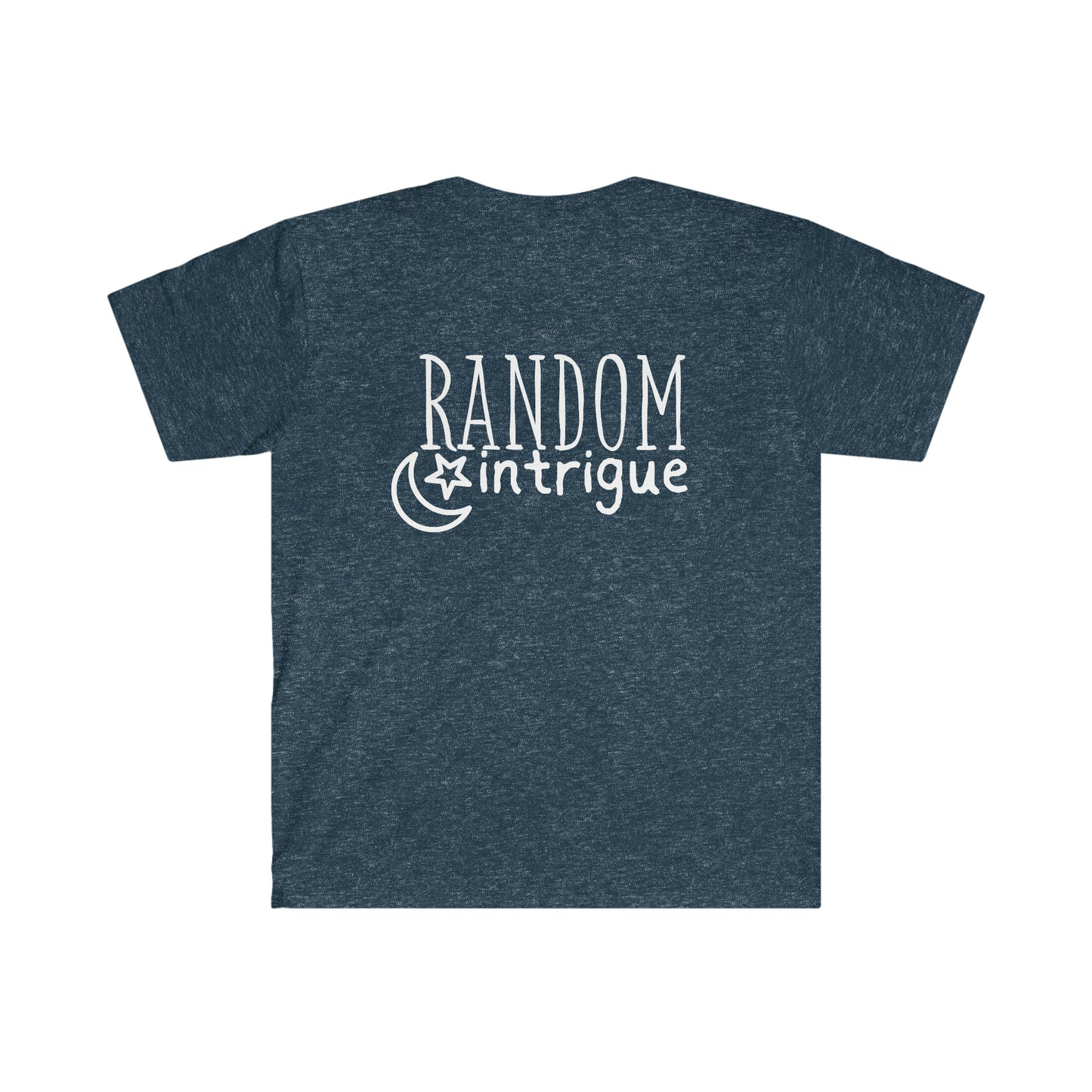 Random Intrigue Brand T-Shirt; SoftStyle T-Shirt