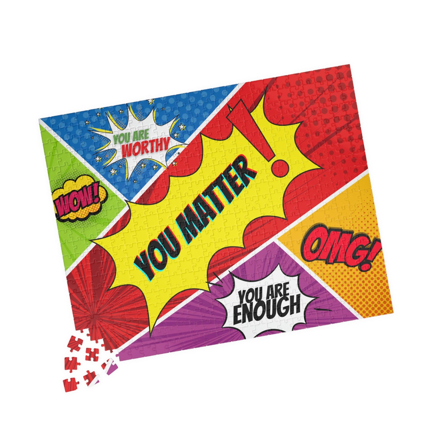 You Matter Comic Book Style Puzzle