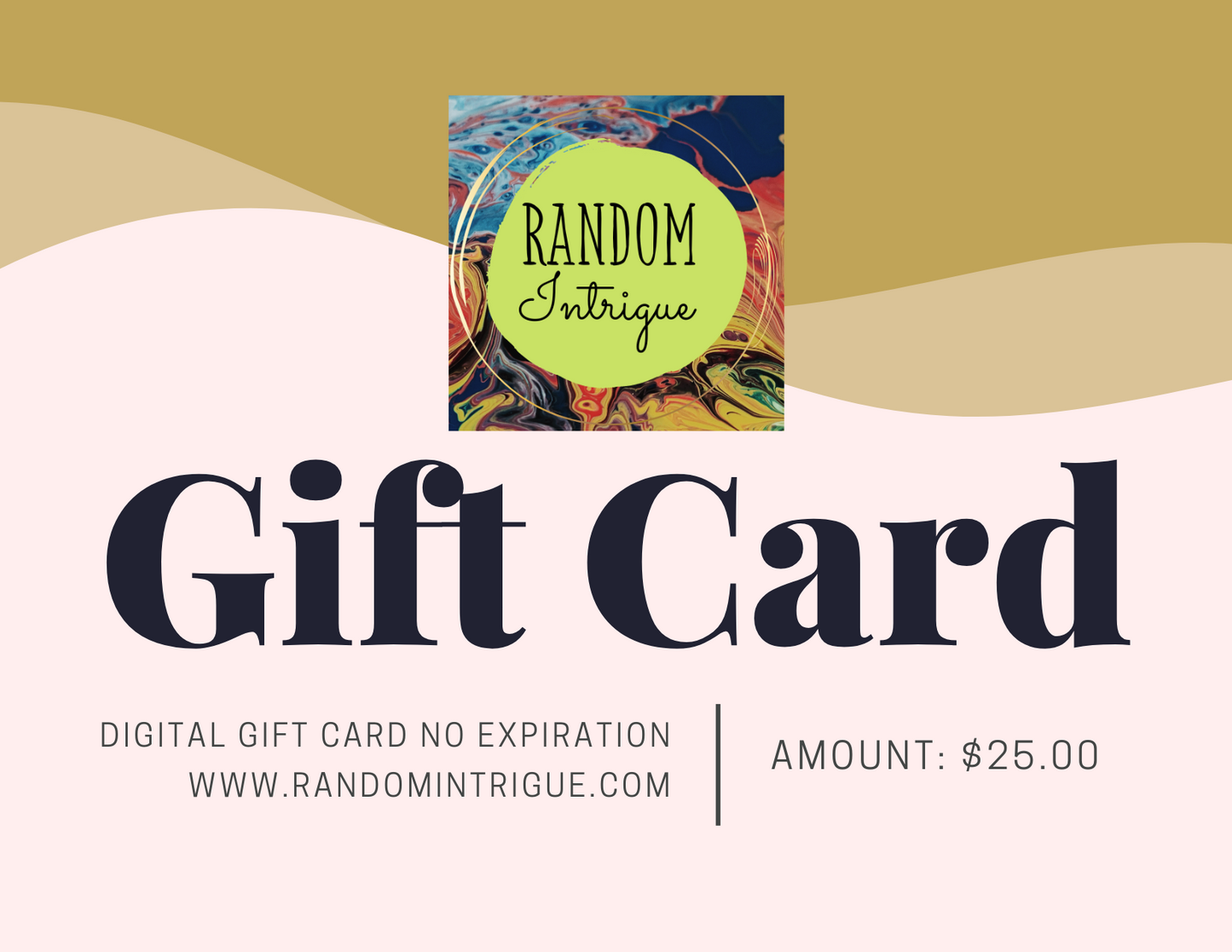 Random Intrigue Gift Card