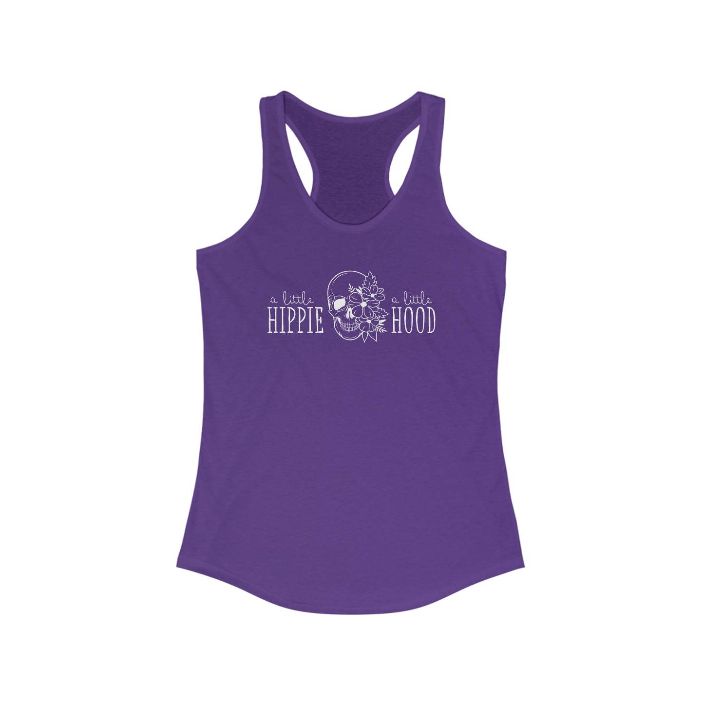 Little Hippie, Little Hood Racerback Tank