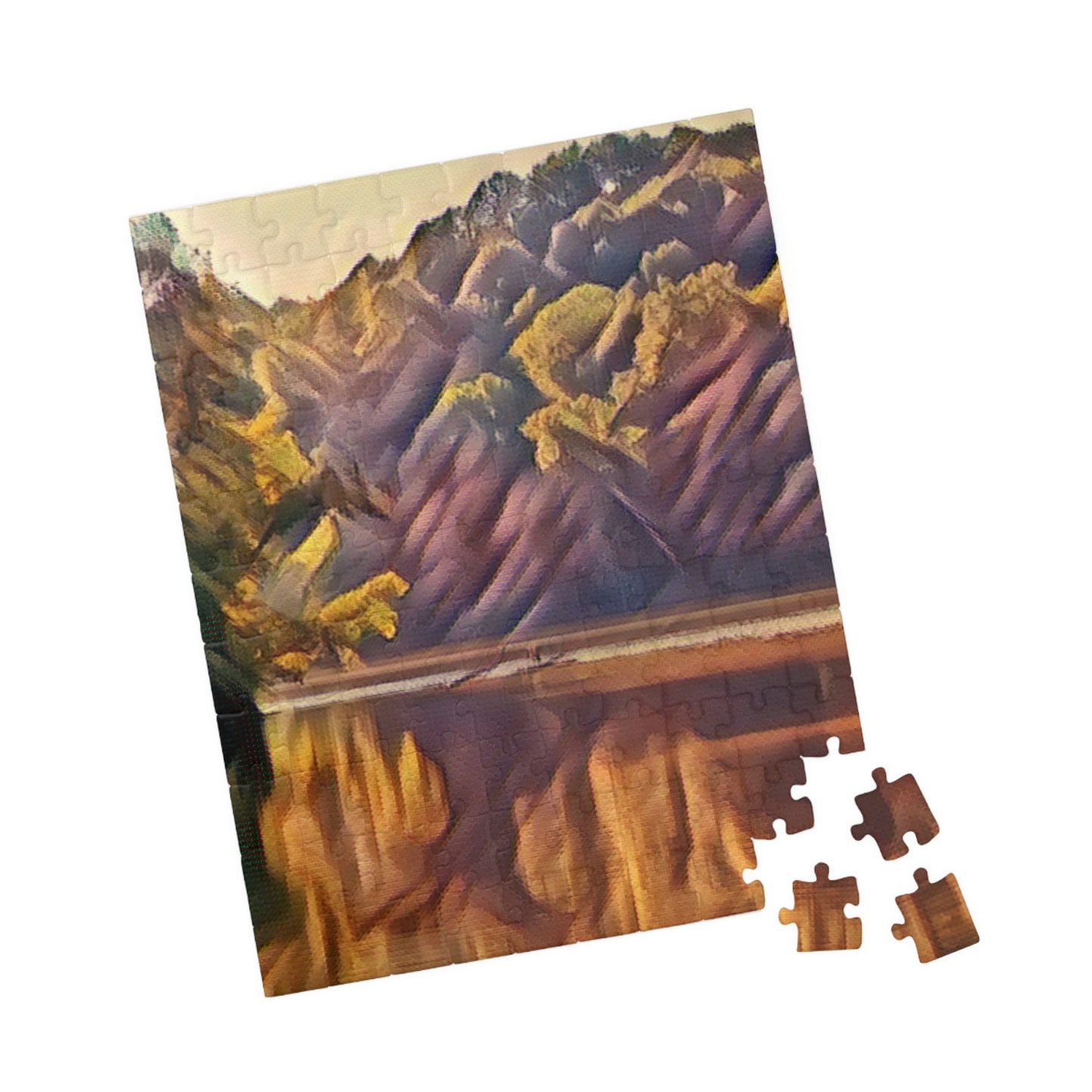 Reflection Puzzle; Lakeview Puzzle