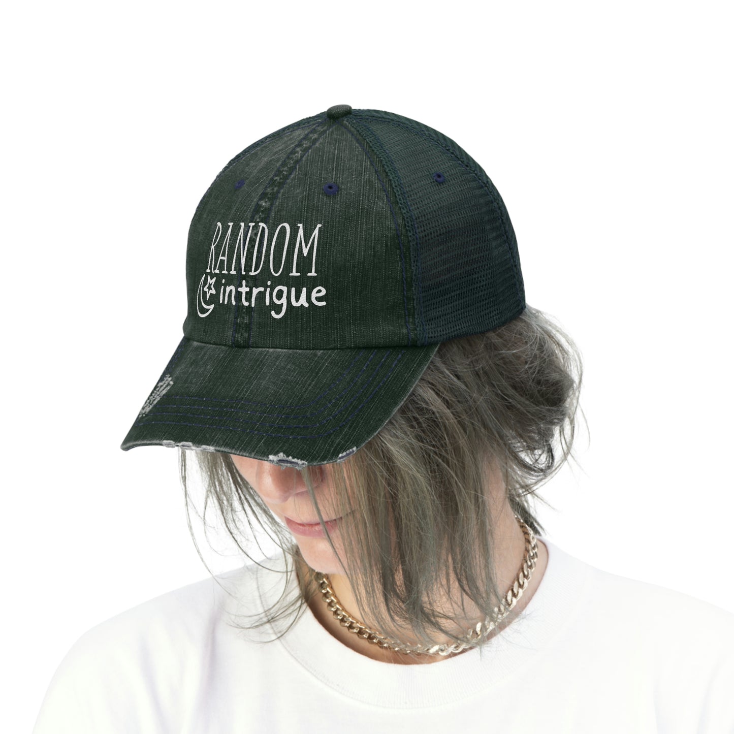 Random Intrigue Trucker Hat