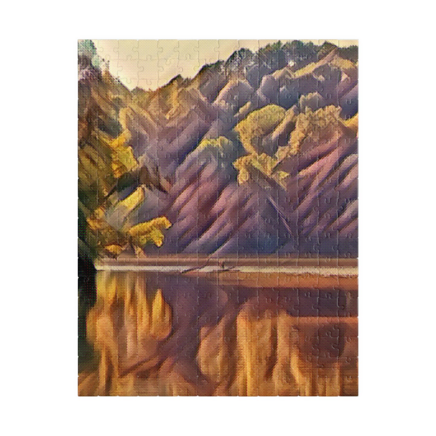 Reflection Puzzle; Lakeview Puzzle