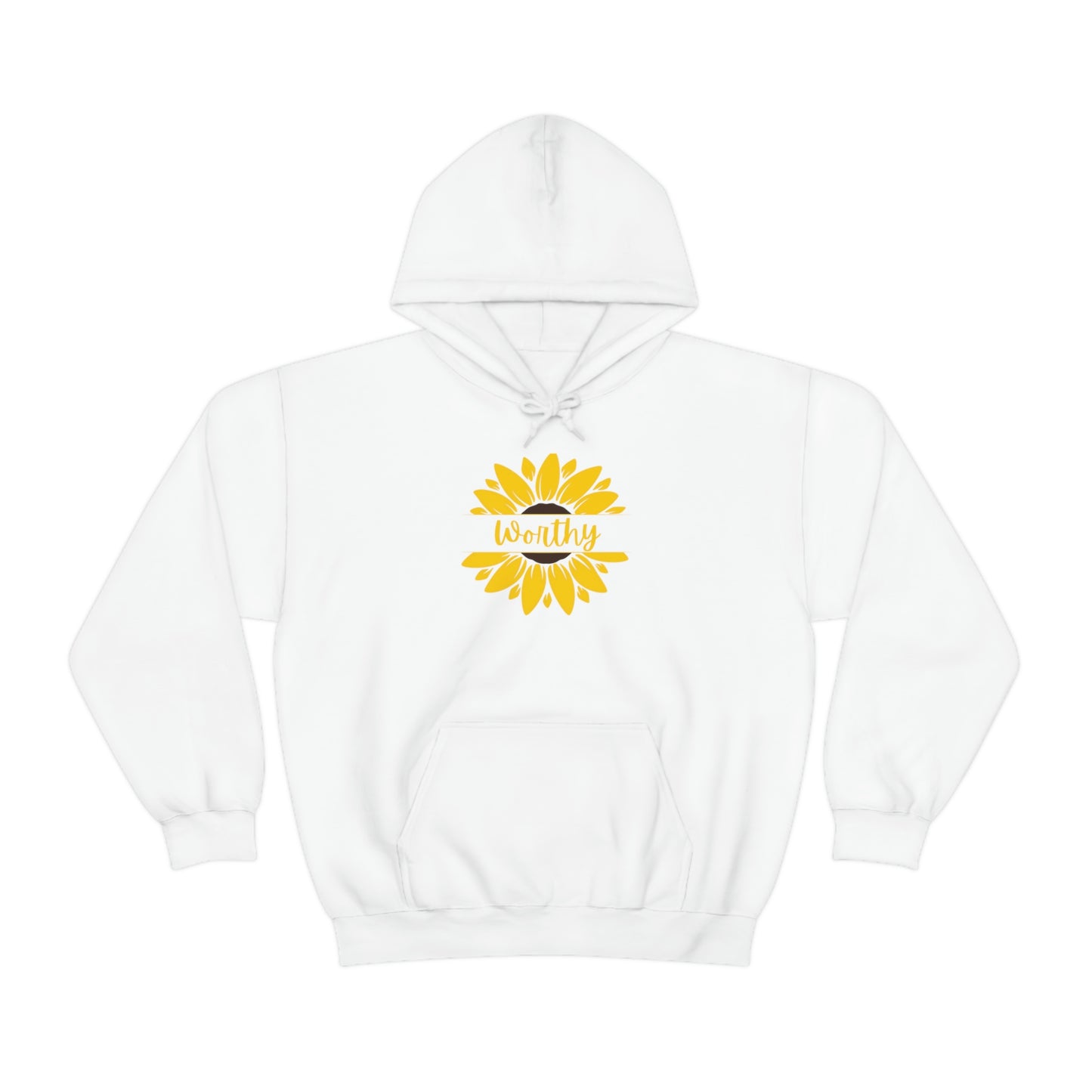 Worthy Sunflower Hooded Sweatshirt; Worthy Sunflower Hoodie