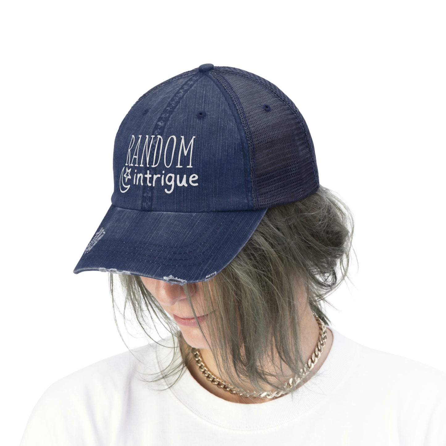 Random Intrigue Trucker Hat