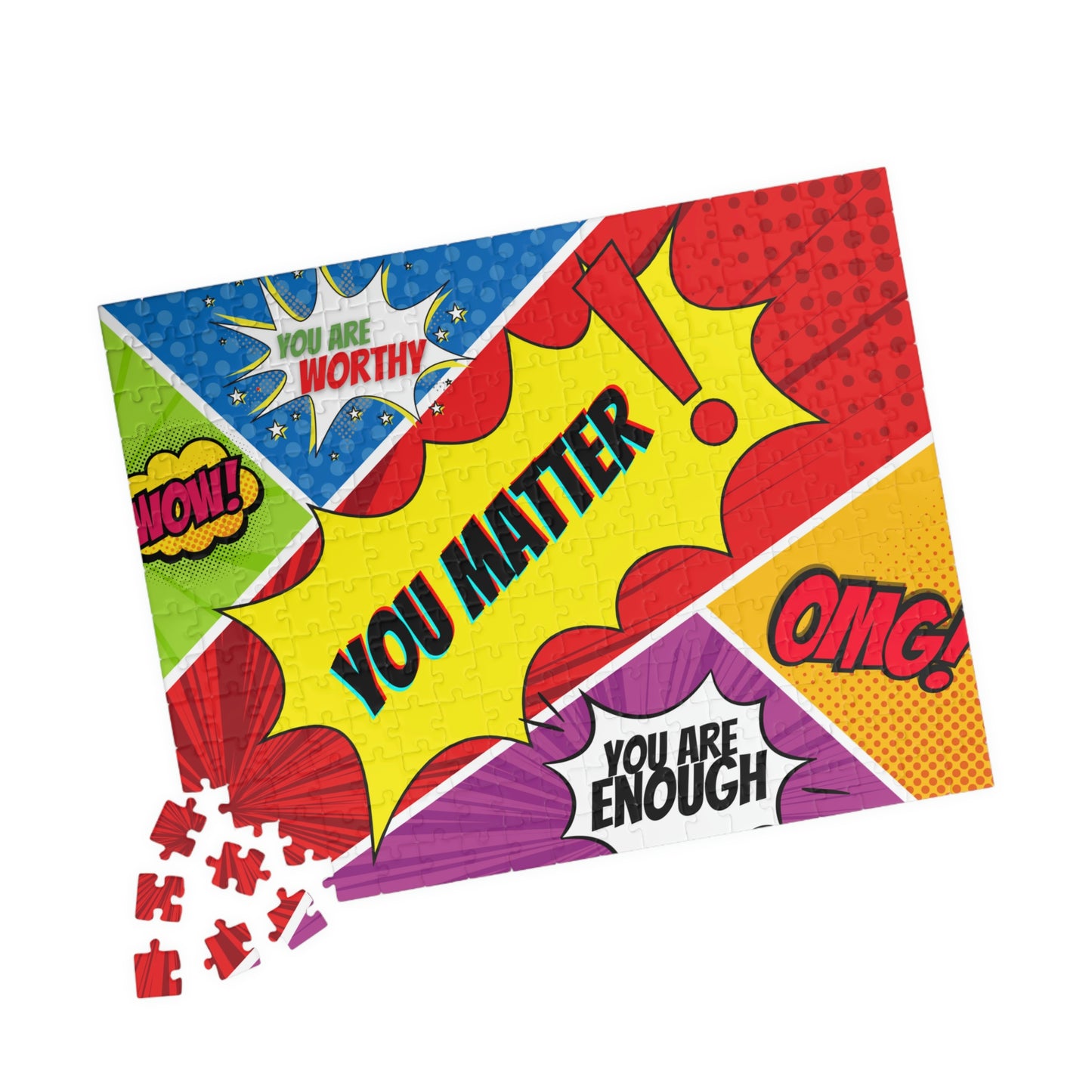 You Matter Comic Book Style Puzzle