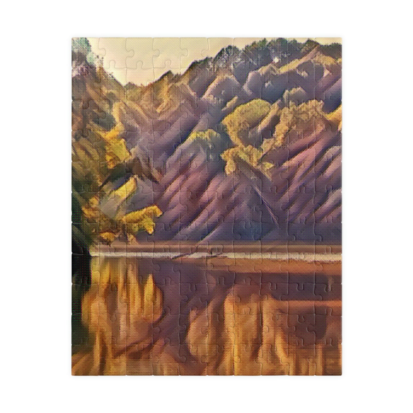 Reflection Puzzle; Lakeview Puzzle