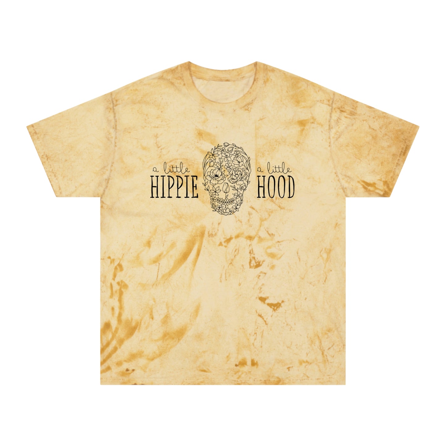 A Little Hippie, A Little Hood Color Blast T-shirt