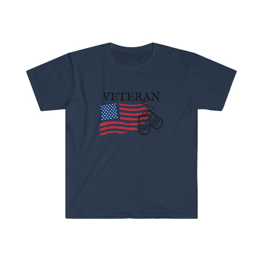 Veteran Softstyle T-Shirt; Veteran Shirt