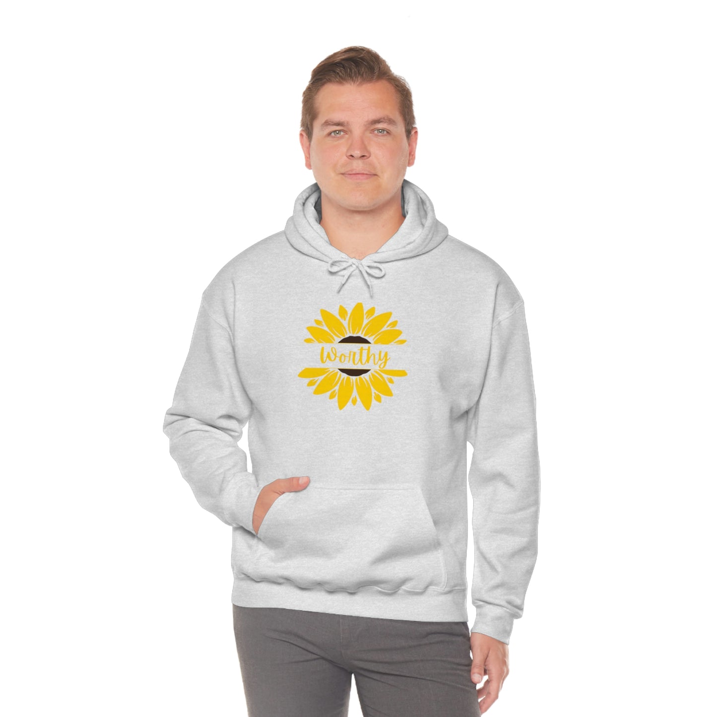 Worthy Sunflower Hooded Sweatshirt; Worthy Sunflower Hoodie