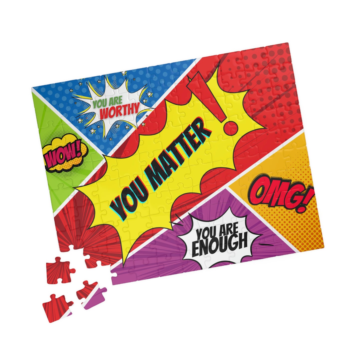 You Matter Comic Book Style Puzzle