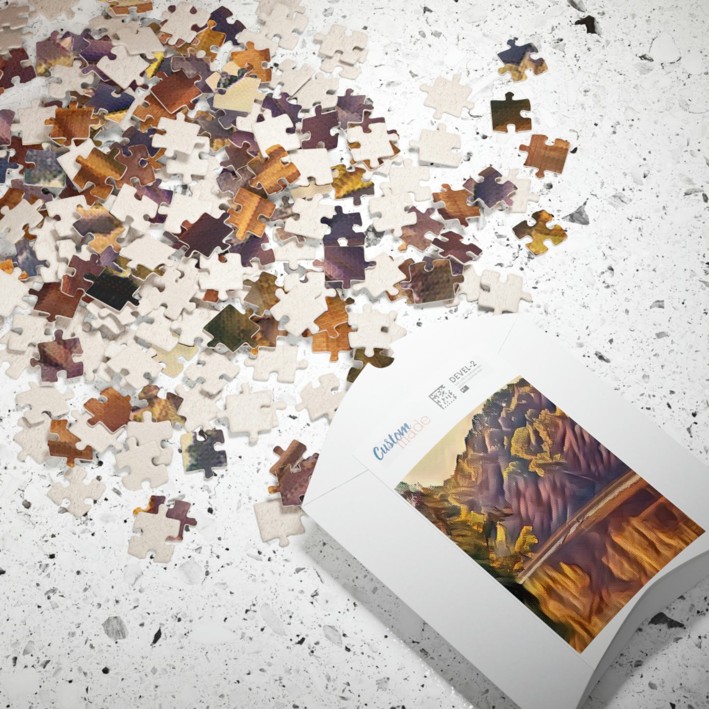 Reflection Puzzle; Lakeview Puzzle