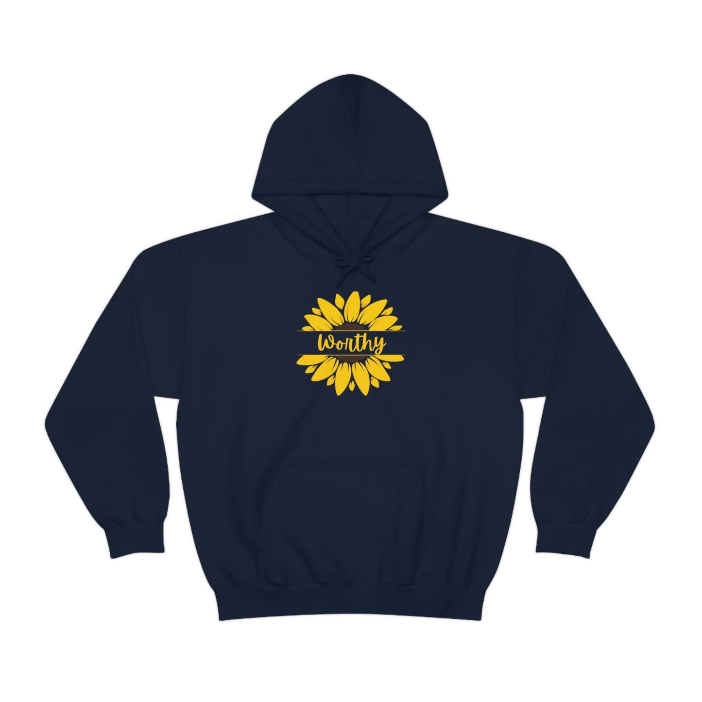 Worthy Sunflower Hooded Sweatshirt; Worthy Sunflower Hoodie