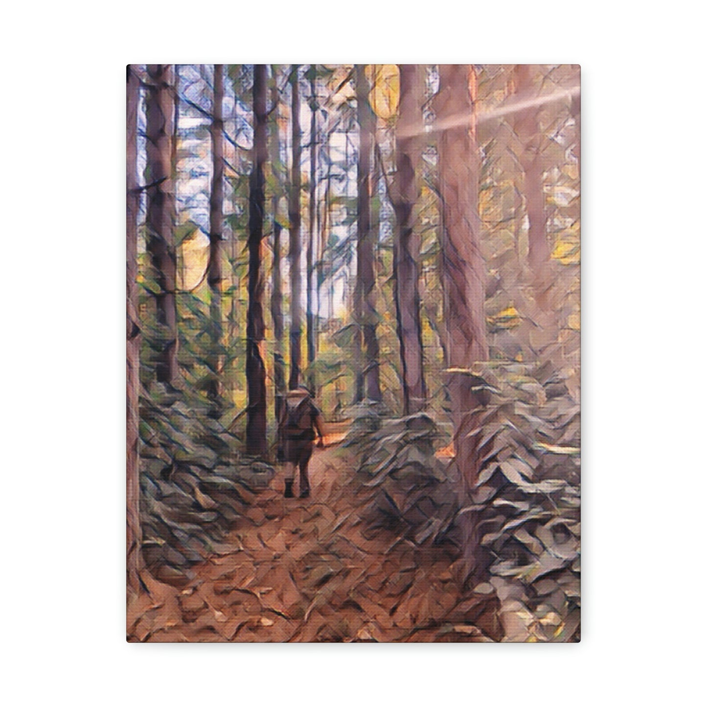 Into The Unknown, Nature Photography Canvas; Hiking Photography Print