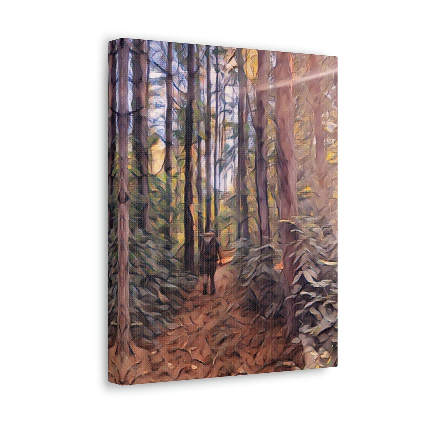 Into The Unknown, Nature Photography Canvas; Hiking Photography Print