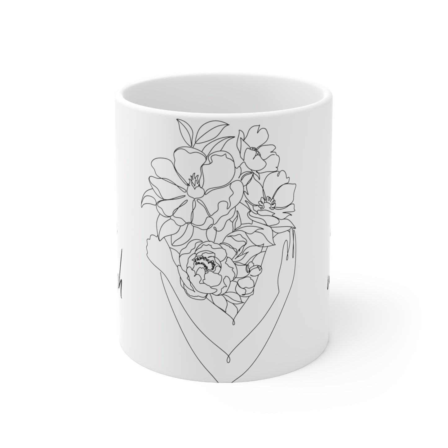 I am worthy, I am enough Self Love 11oz. Ceramic Mug