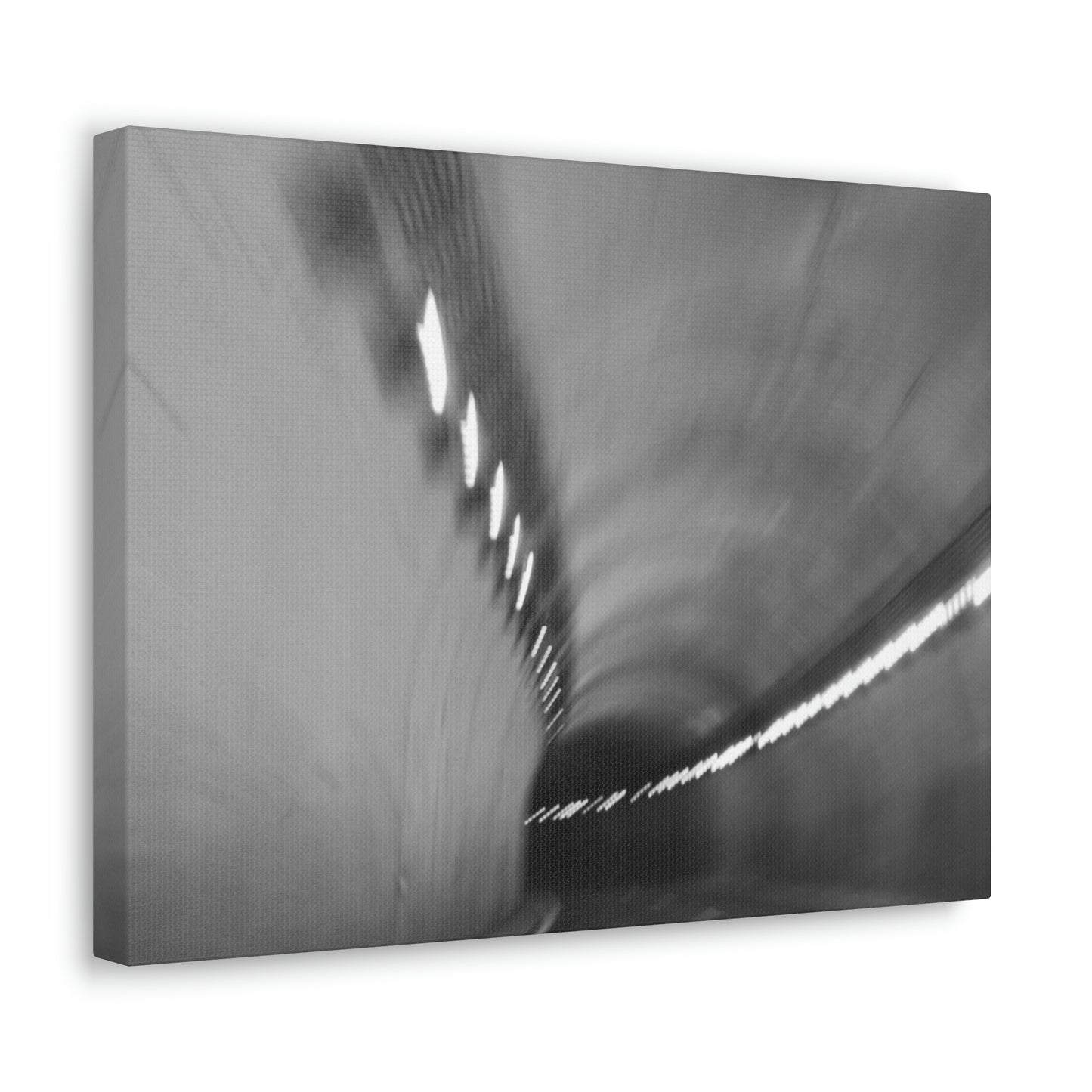 Tunnel Vision Canvas; Grey Scale Photography Canvas